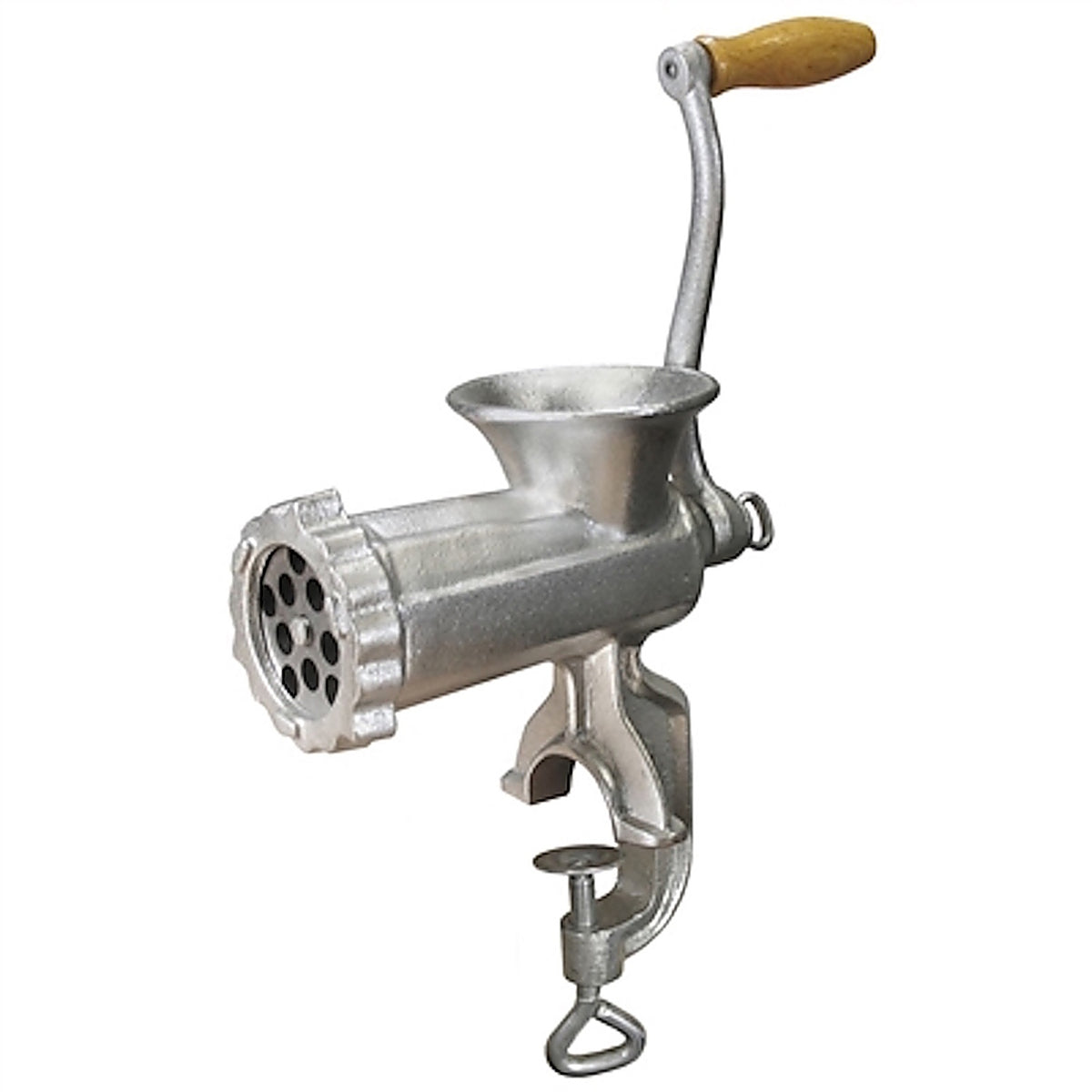 Weston - 36-1001-W - Electroplated Tin Coated Silver #10 Clamp on Meat Grinder