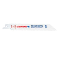 Lenox Tools 618R 6in. x 3/4in. x .035in. Metal Cutting Reciprocating Saw Blades, 18 TPI