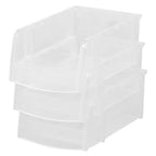 IRIS 200510 3 in. H x 4.5 in. W x 7.5 in. D Stackable Storage Bin