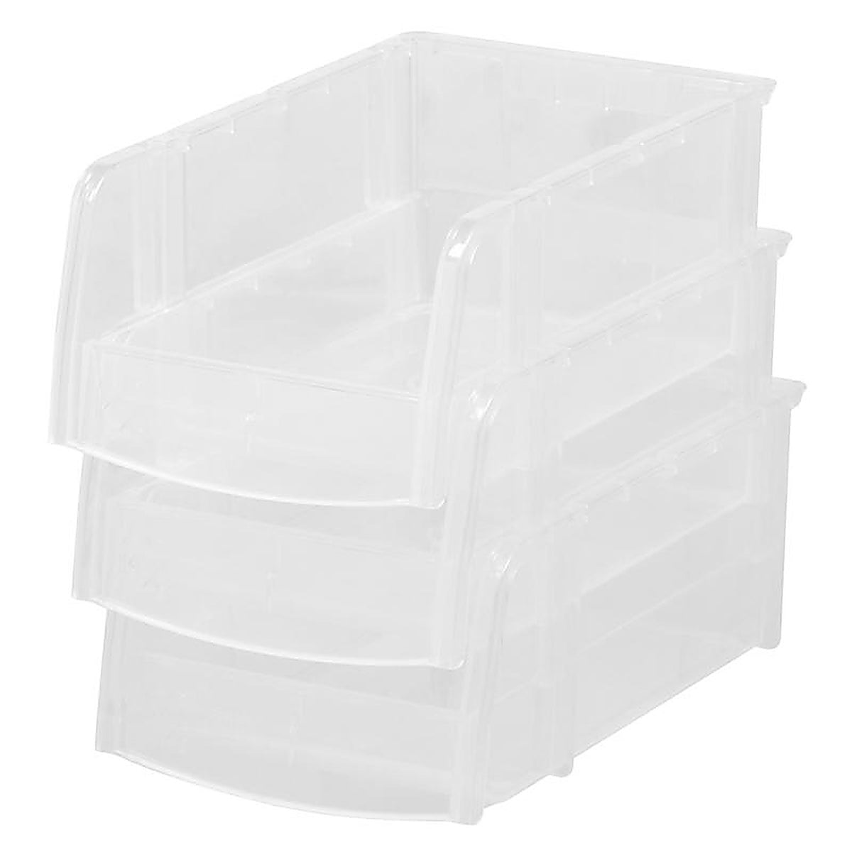IRIS 200510 3 in. H x 4.5 in. W x 7.5 in. D Stackable Storage Bin