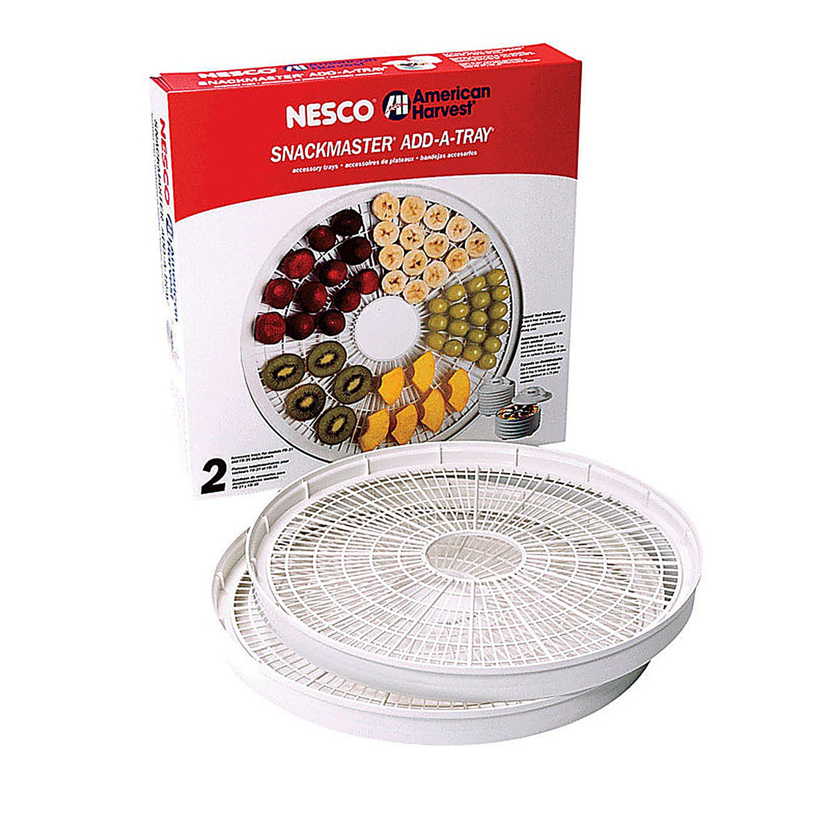 Nesco - WT-2SG - White 2 Each Food Dehydrator Tray