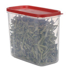 Rubbermaid 2168341 16 cups Clear/Red Food Storage Container 1 pk