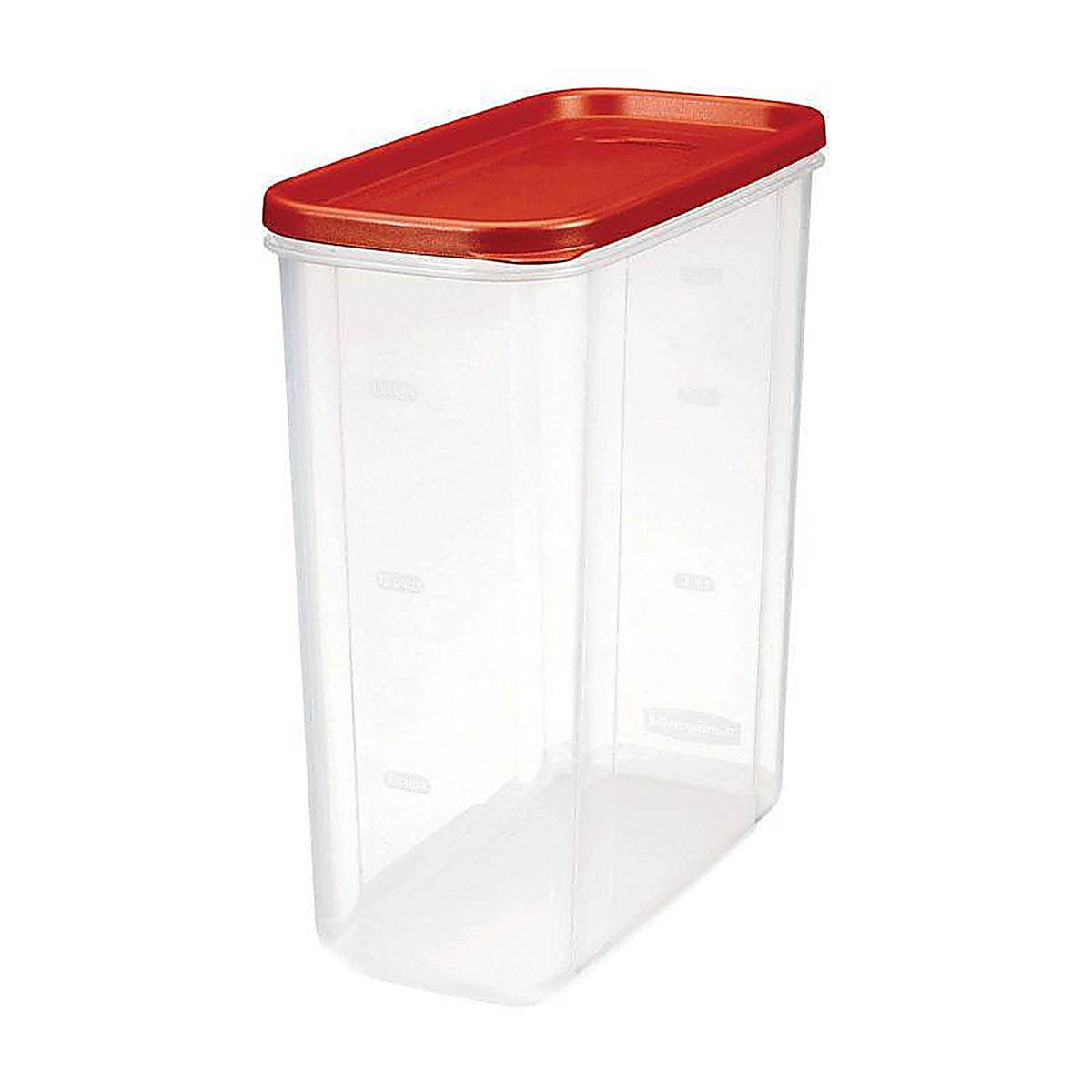 Rubbermaid 2168228 21 cups Clear/Red Food Storage Container 1 pk