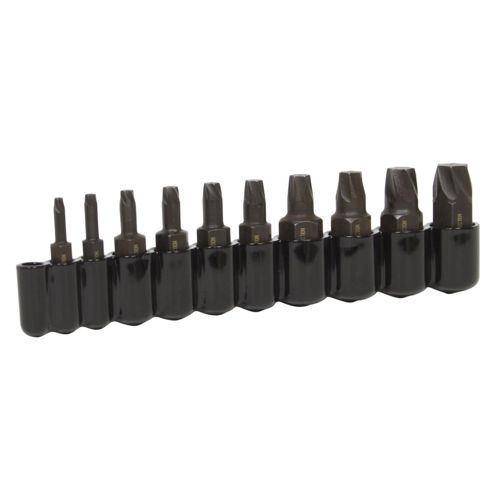 Lisle 61980 10 Pc. Stripped Screw Extractor Set