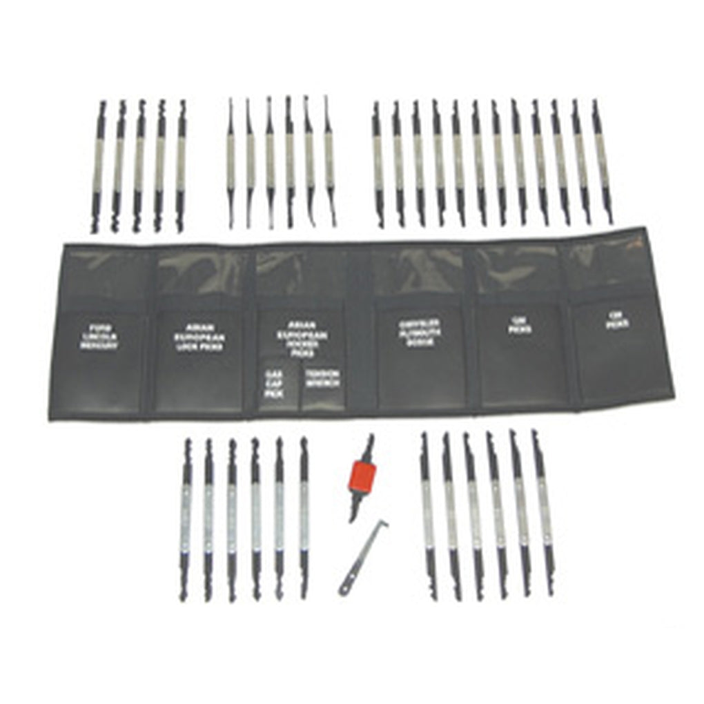 LTI Tools - 620 - 37 Piece Grand Master Lock Pick Set
