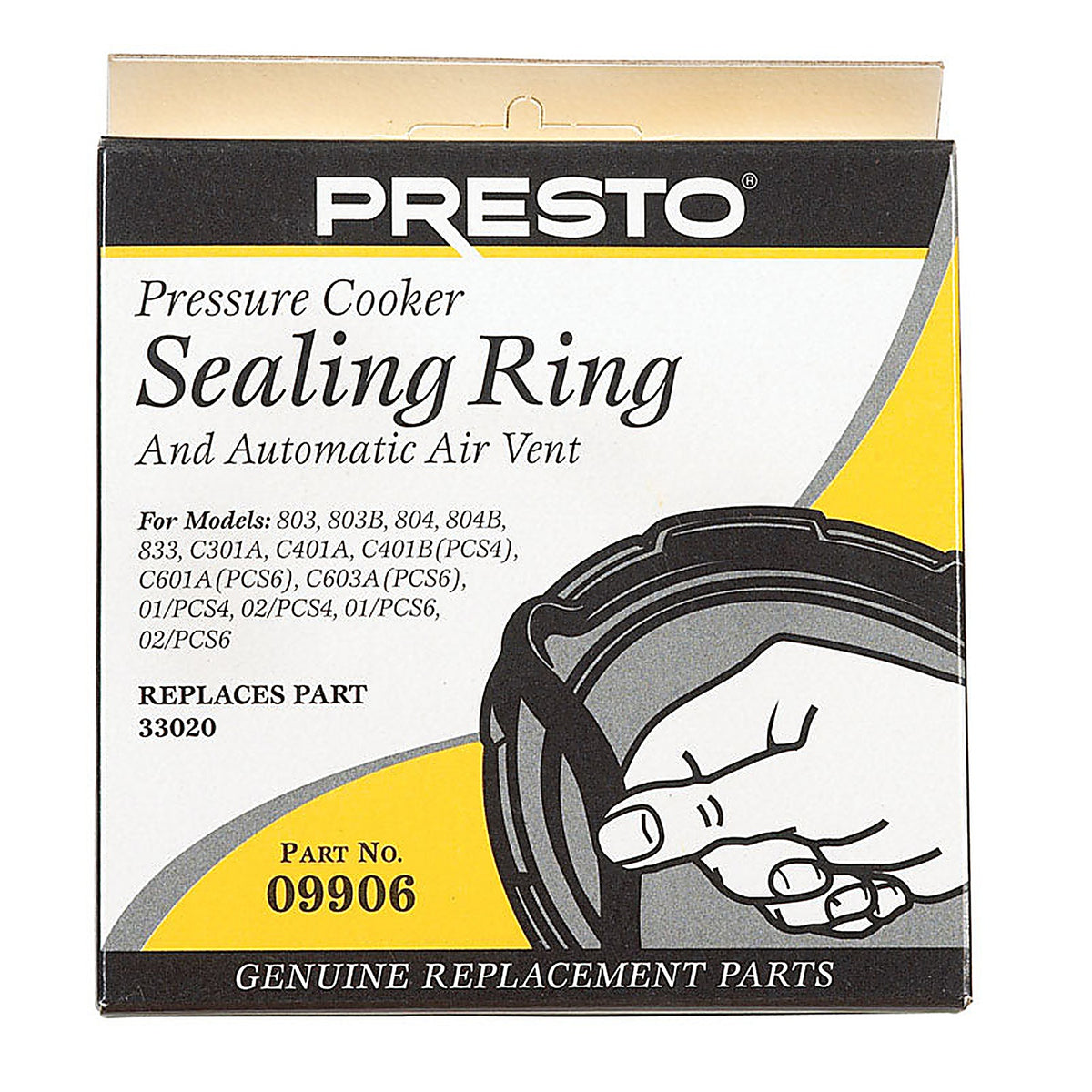 Presto 09906 Rubber Pressure Cooker Sealing Ring