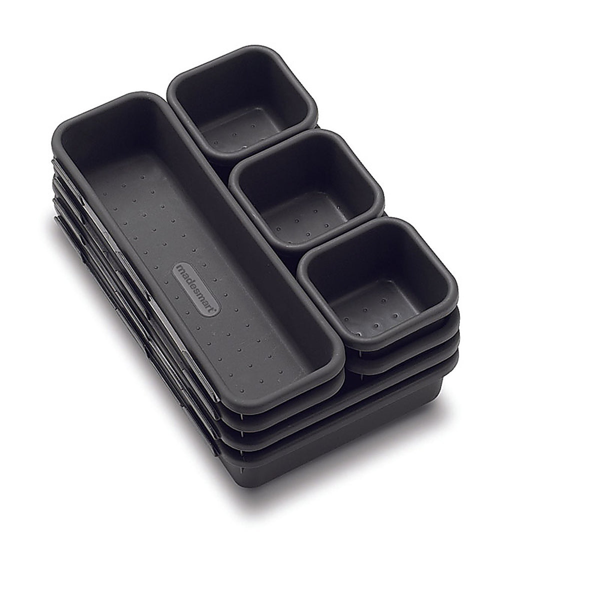 MadeSmart - 59601 - 5 In. H X 6 In. W X 9 In. D Plastic Drawer Organizer