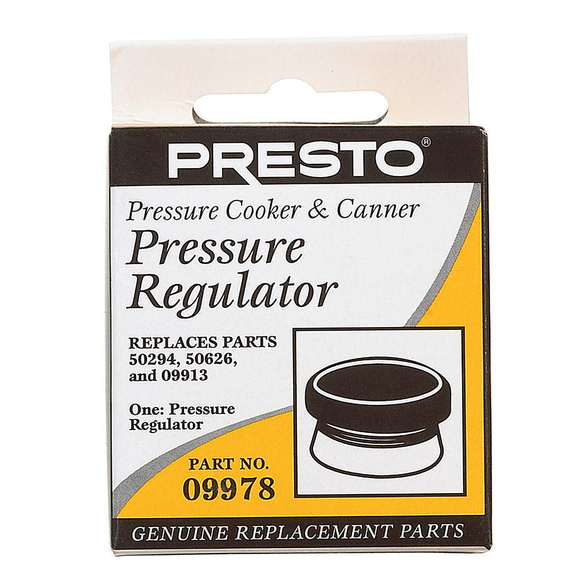 Presto 09978 Stainless Steel Pressure Cooker Regulator
