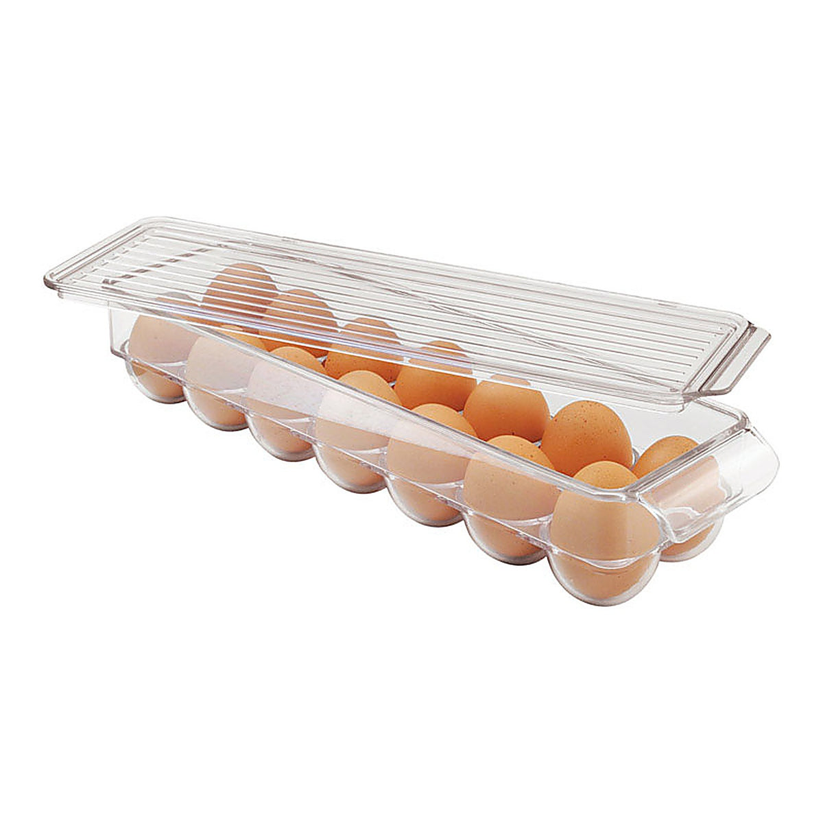 InterDesign 70730 3 in. H x 14.5 in. D Plastic Egg Holder