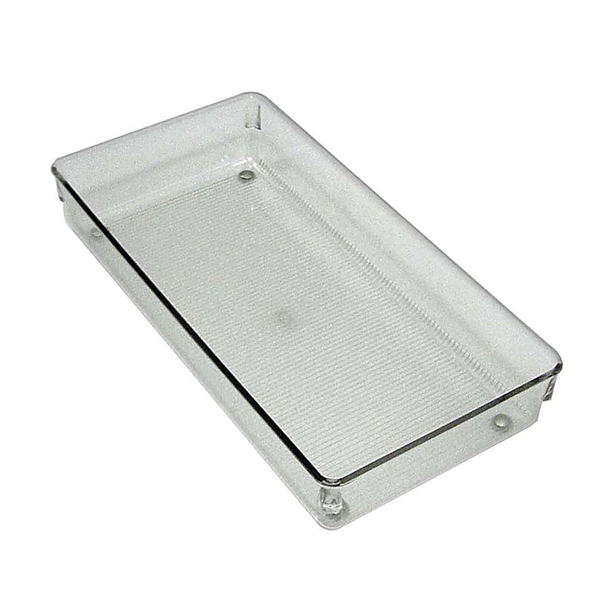 InterDesign 52650 Linus 2 in. H x 6 in. W x 12 in. D Plastic Drawer Organizer