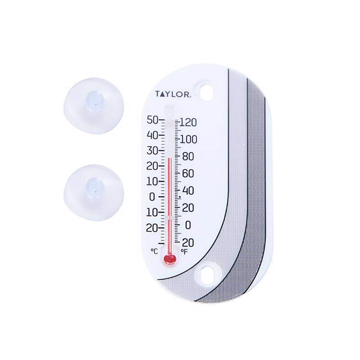 Taylor 4763 Tube Thermometer Plastic White