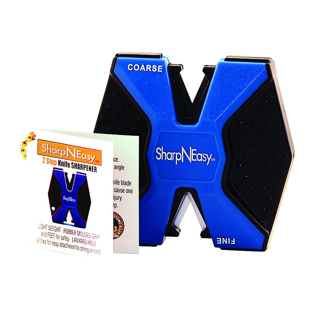 AccuSharp 334CD SharpNEasy Matte Ceramic Rod 2 stage Knife and Tool Sharpener