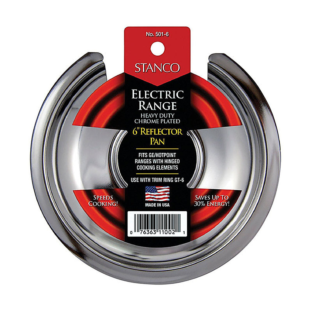 Stanco 501-6 Steel Reflector Pan 6 in. W