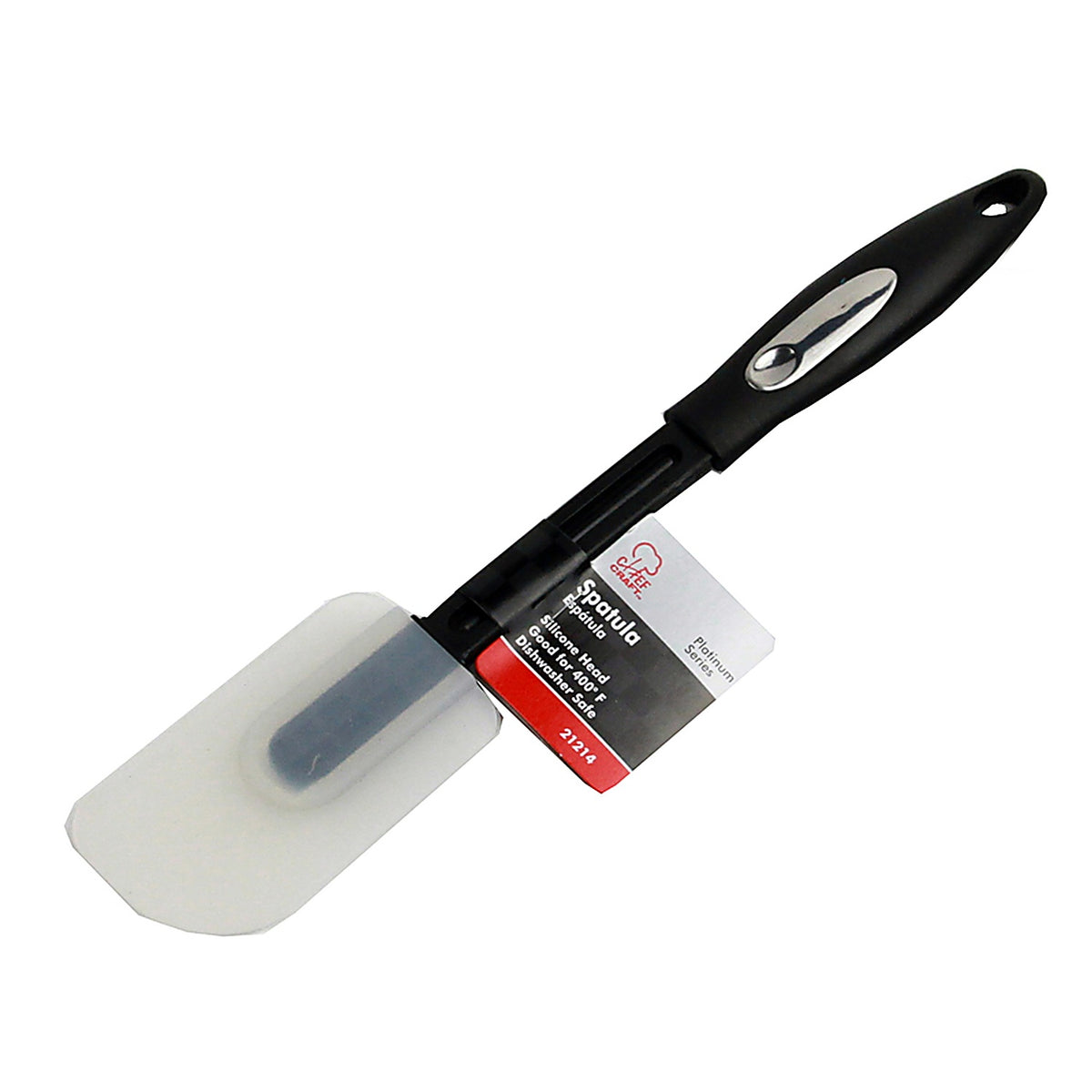 Chef Craft - 21214 - Black/White Silicone 12-1/2 In. Spatula