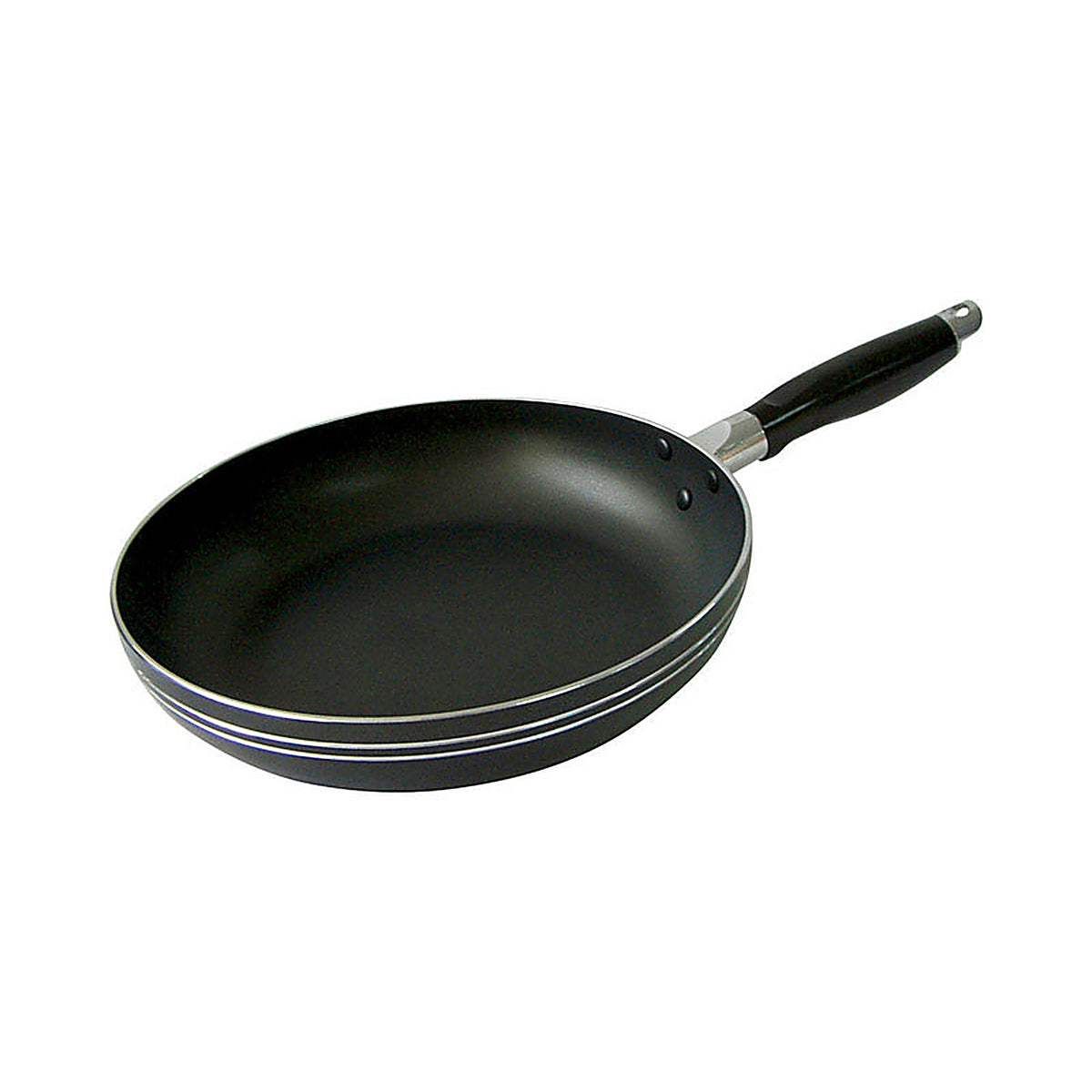 Bene Casa BC-40010 Aluminum Fry Pan 10 in. Black