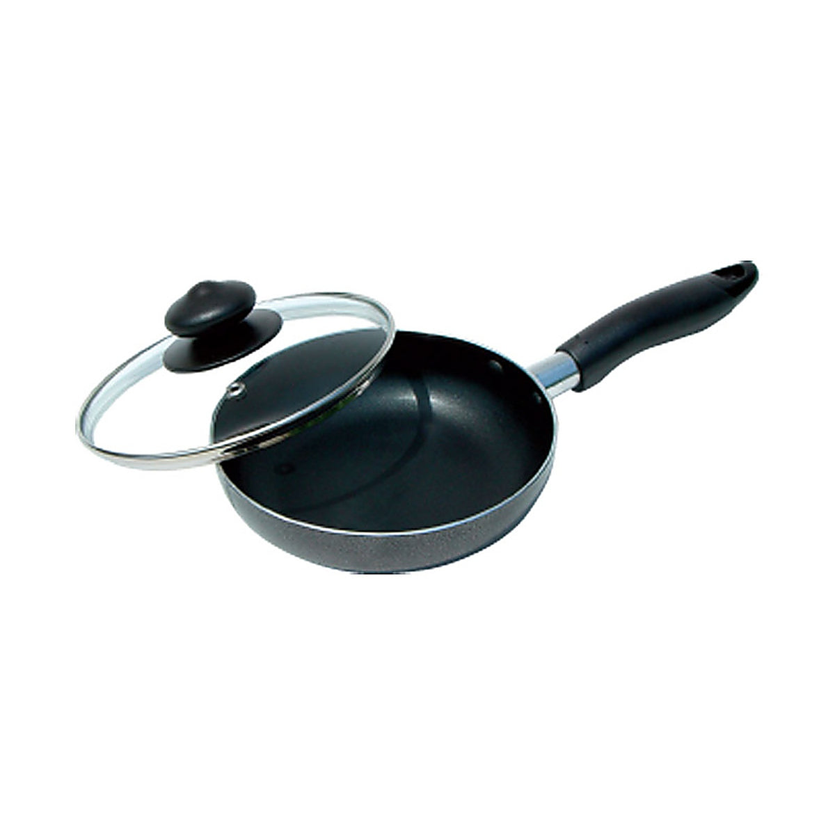 Bene Casa - BC-79030 - Aluminum Fry Pan 6 In. Black