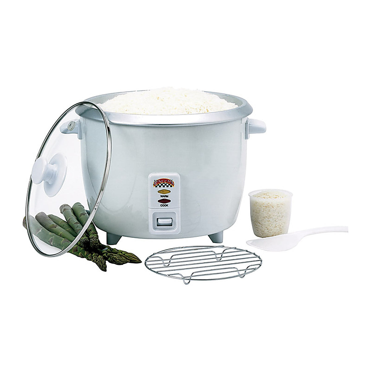 Bene Casa - BC-12418 - White 10 Cups Rice Cooker