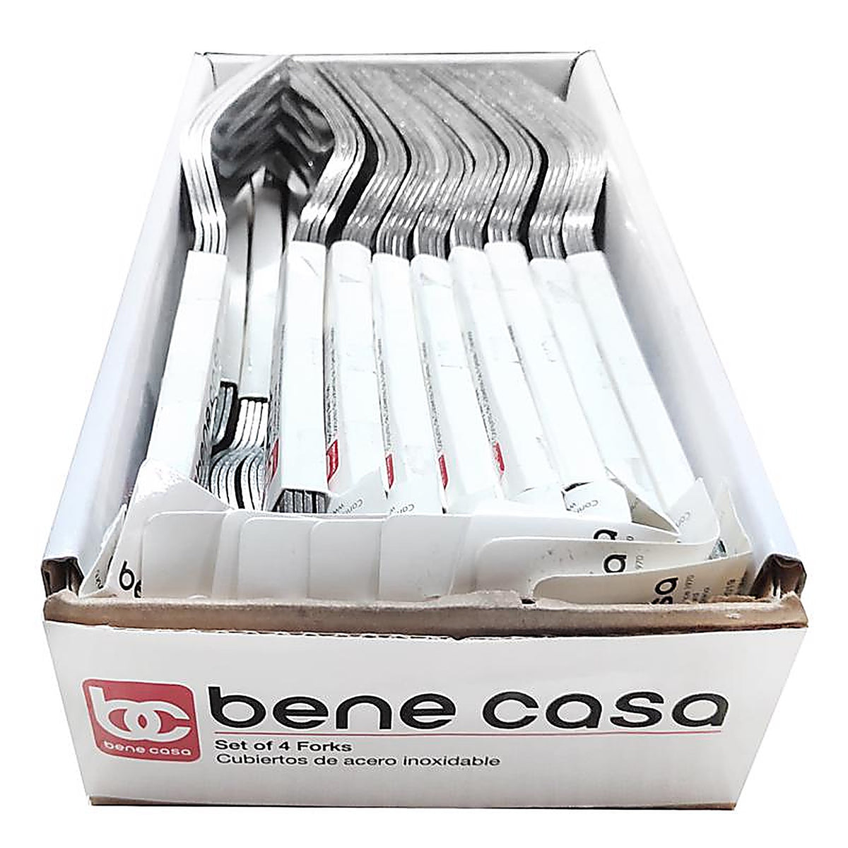 Bene Casa - BC-38116 - Silver Stainless Steel Forks Set