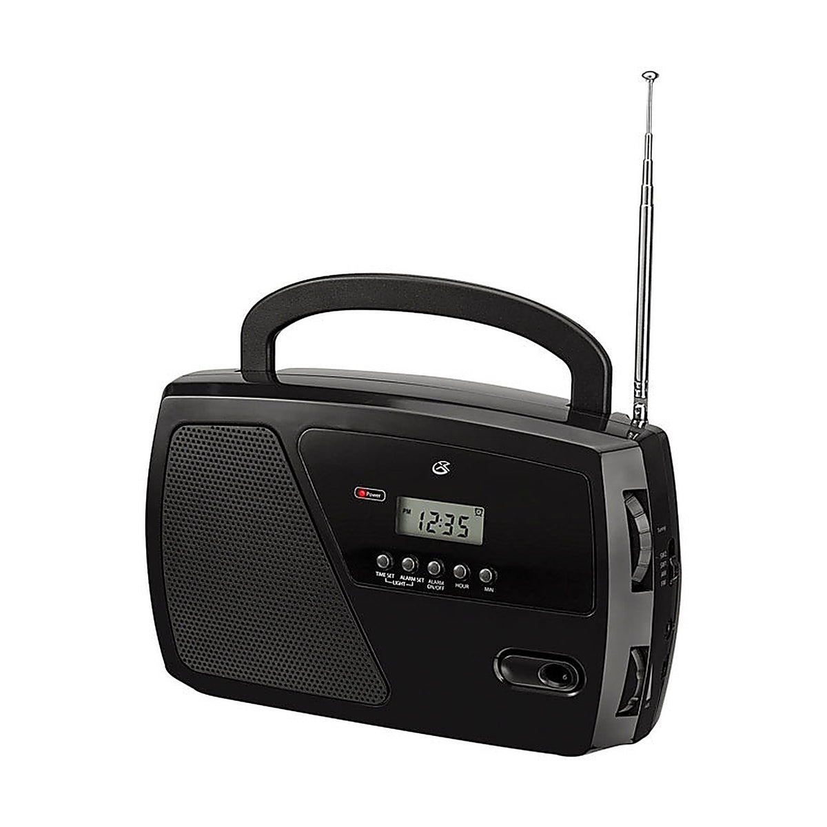 GPX - R633B - Black AM/Fm Clock Radio Digital Plug-In