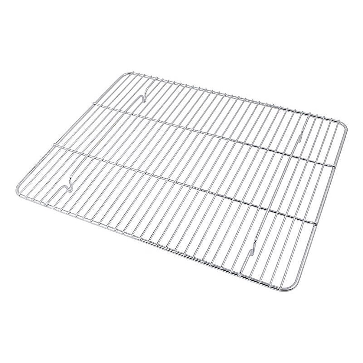 Harold Import 43187 Mrs. Andersons Baking 12-3/4in. W x 16-1/2in. L Cooling Rack Silver
