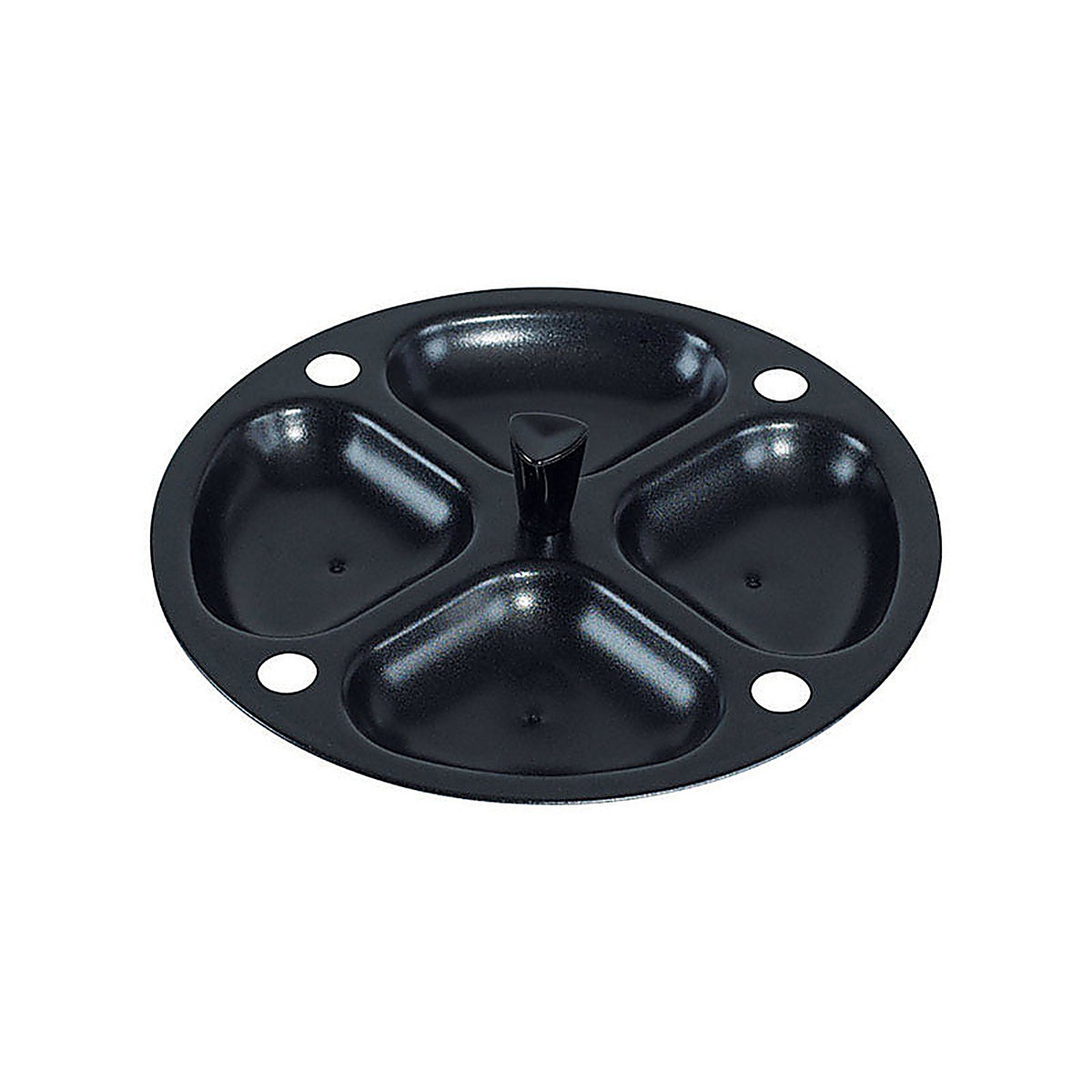 Nordic Ware 5830 3-7/8 in. W Black Aluminum Egg Poacher Insert Tray