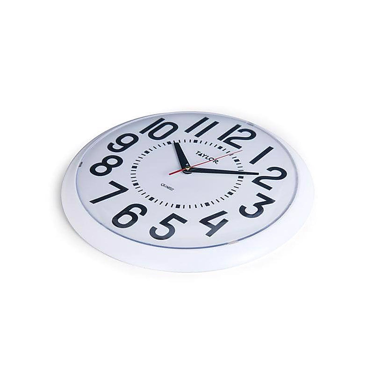 Taylor 6760 Casual Outdoor Clock Resin White