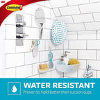 3M BATH19-ESF Command Frost White Plastic Caddy Hanger