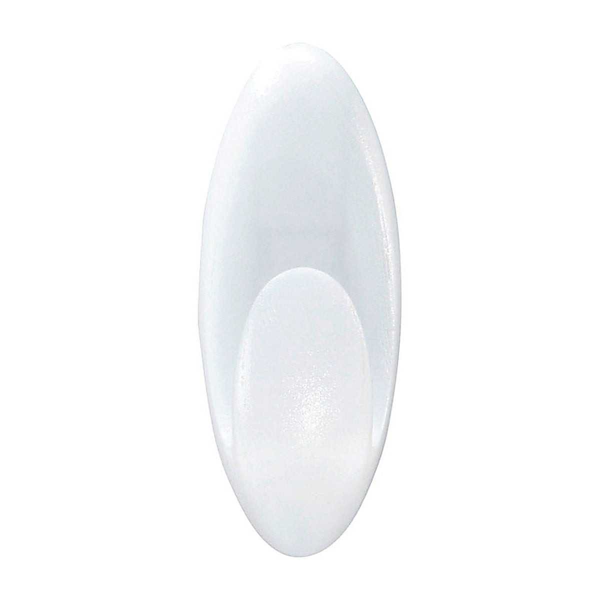 3M - BATH18-ES - Command Medium Plastic Bath Hook 3.375 In. L 2 Pack