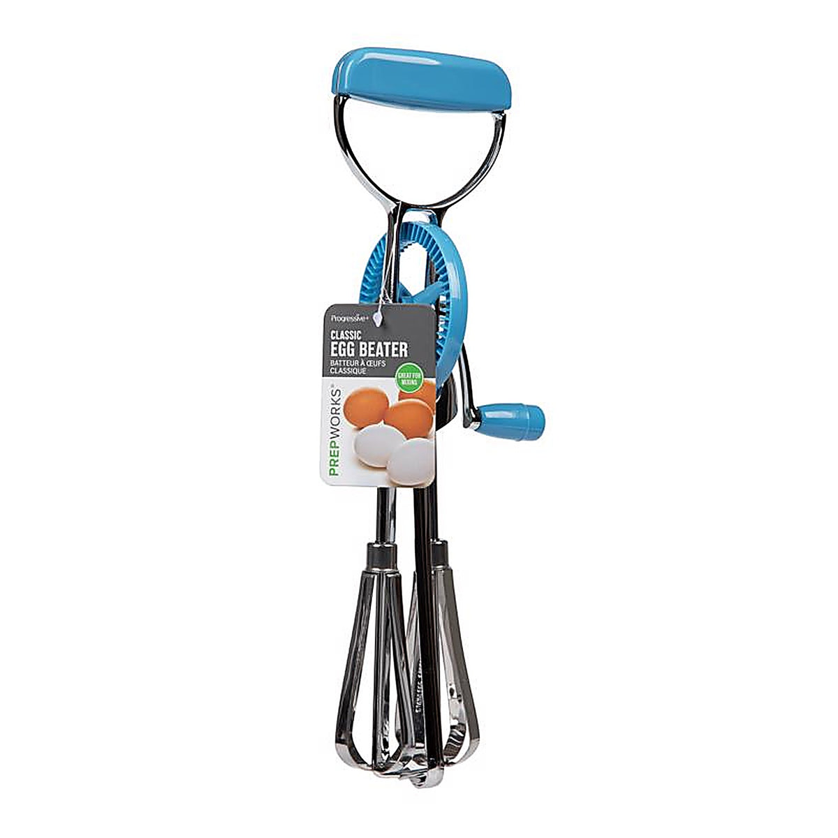 Progressive BA-3021 12 in. L Teal Stainless Steel Hand Held Eggbeater