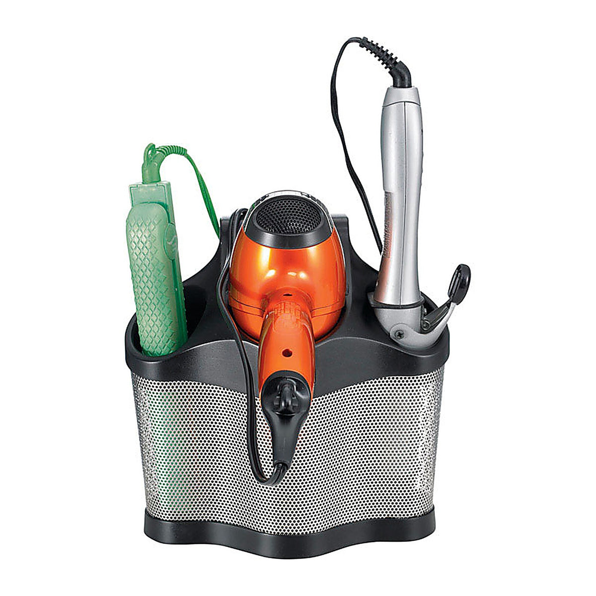 Polder - BTH-7050-95 - Black Stainless Steel Styling Station