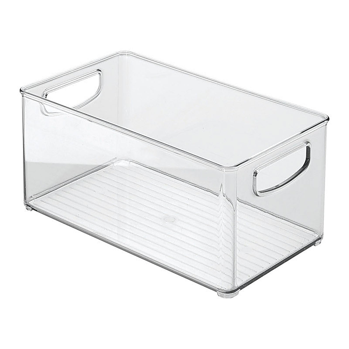 InterDesign 64530 6 in. H x 5 in. W x 10 in. D Stackable Storage Bin