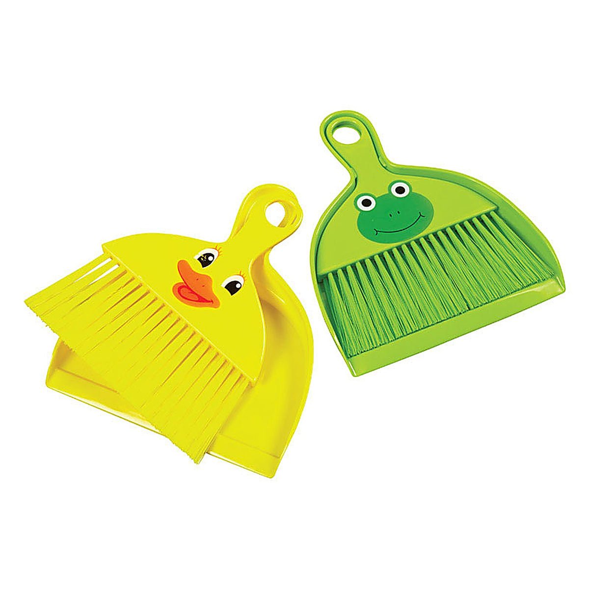 Diamond Visions 01-1572 5 in. W Broom & Dust Pan Set