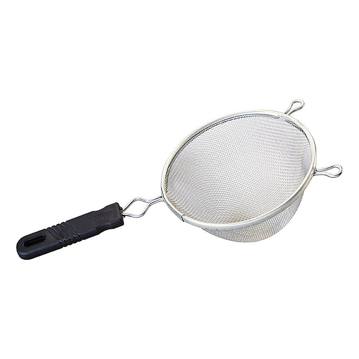 Good Cook 24988 6 in. L Silver/Black Aluminum Mesh Strainer