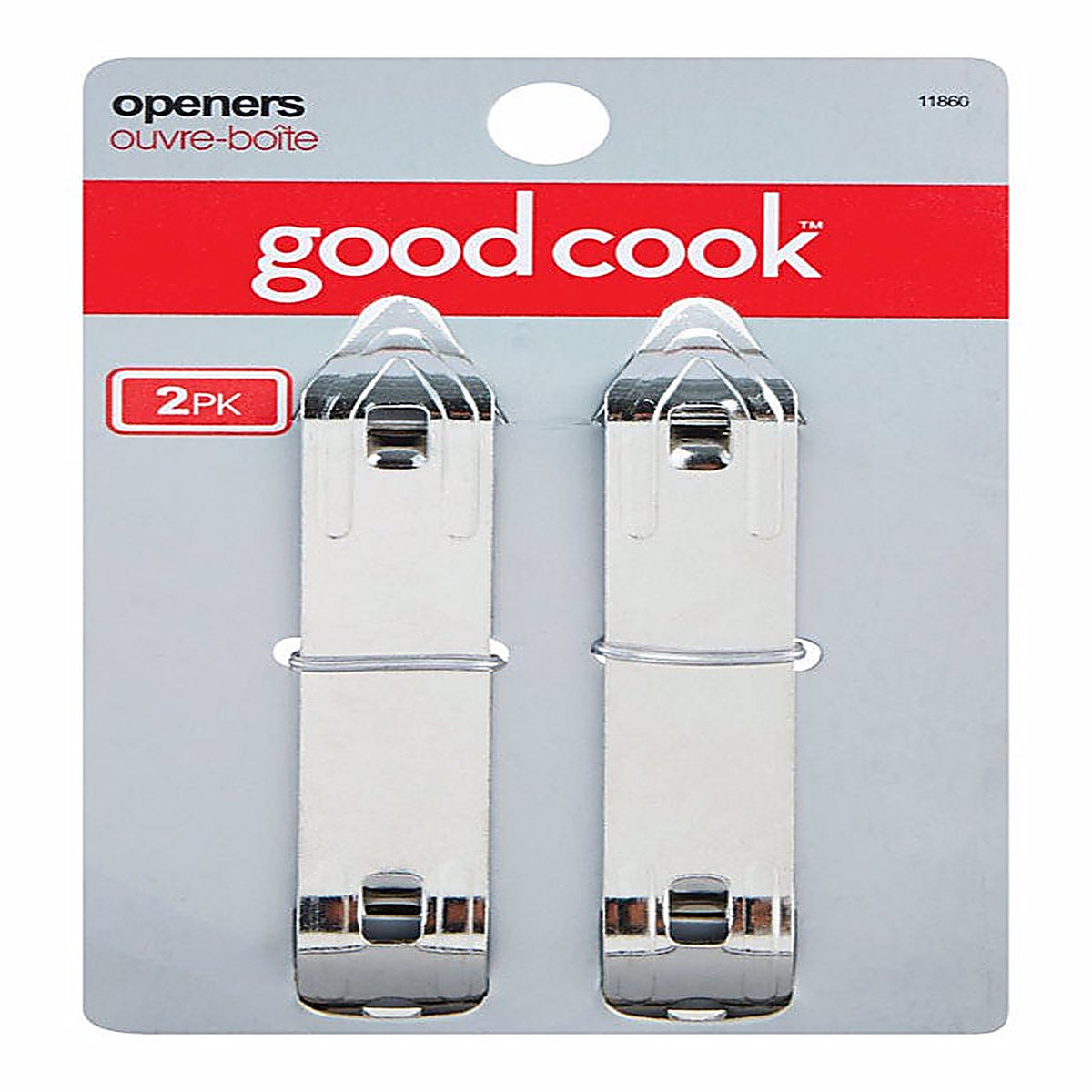 Good Cook 11860 Silver Stainless Steel Manual Bottle/Can Opener