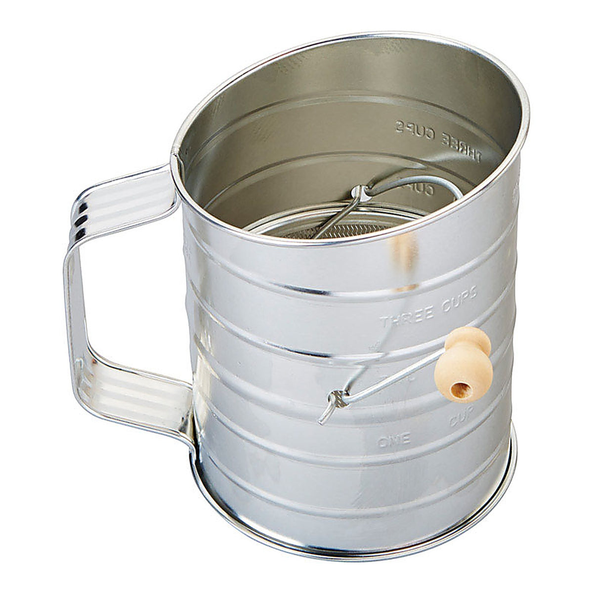 Good Cook - 24302 - Silver Tin Sifter 3 Cups