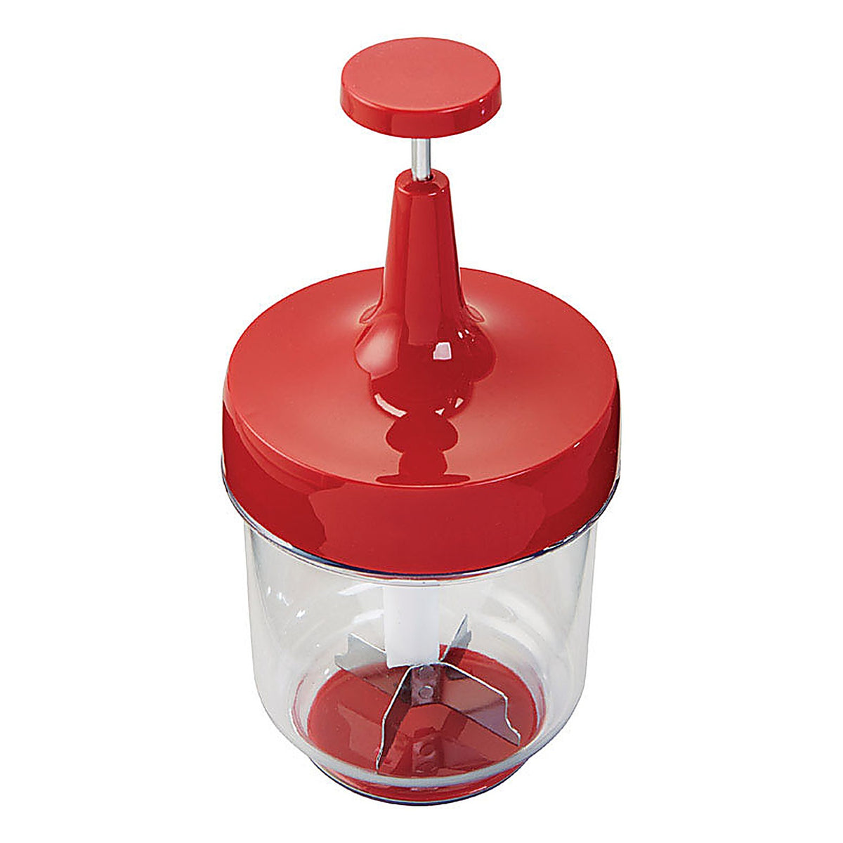 Good Cook 12101 Red/Clear Plastic Food Chopper