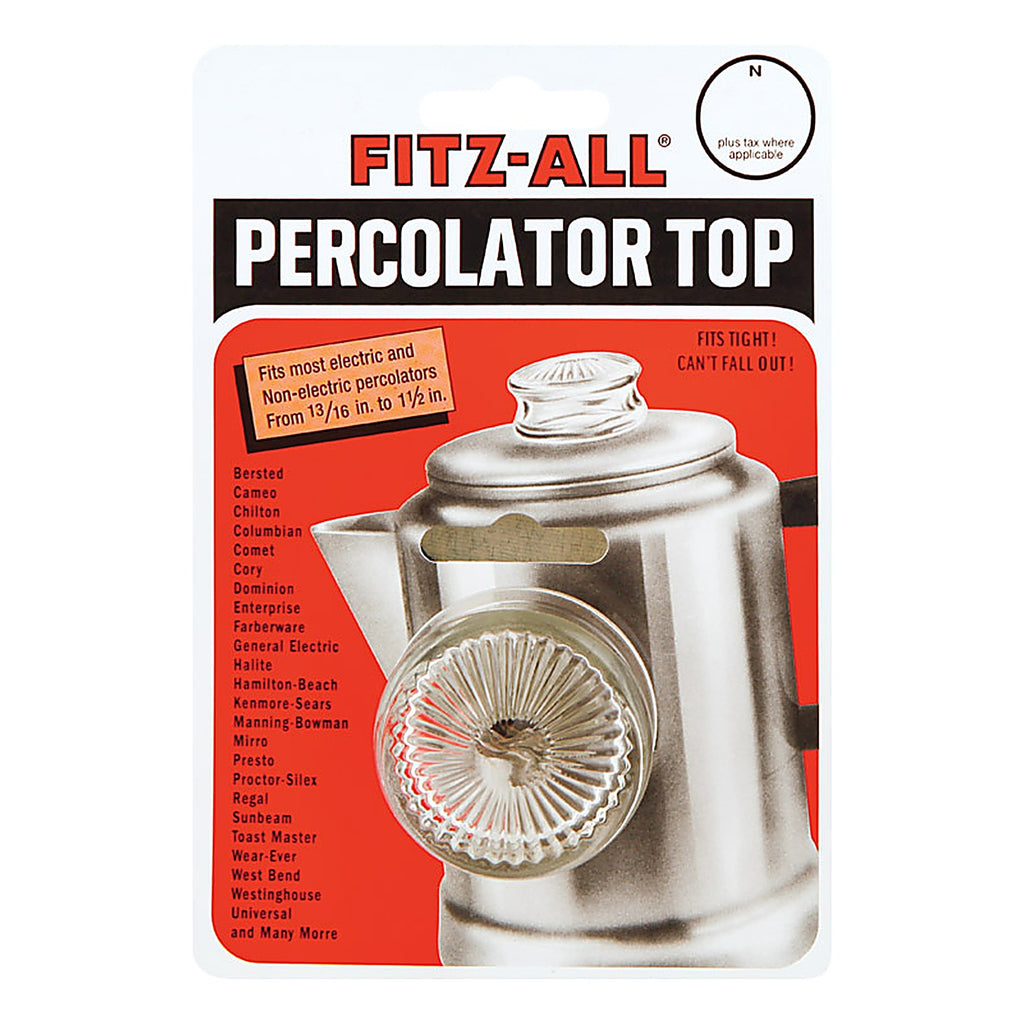 Fitz-All - 55700 - Glass Replacement Percolator Top Clear