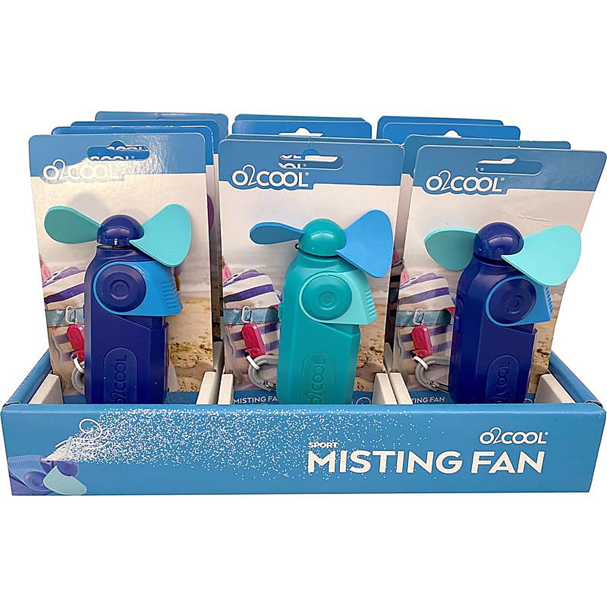 O2cool - FMS0003 - 4.72 In. H X 3 In. D 1 Speed Misting Fan