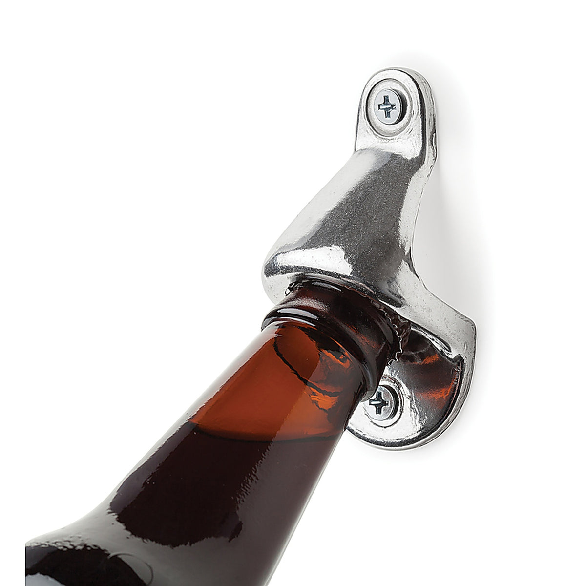 Harold Import 43742 Silver Metal Manual Bottle Opener