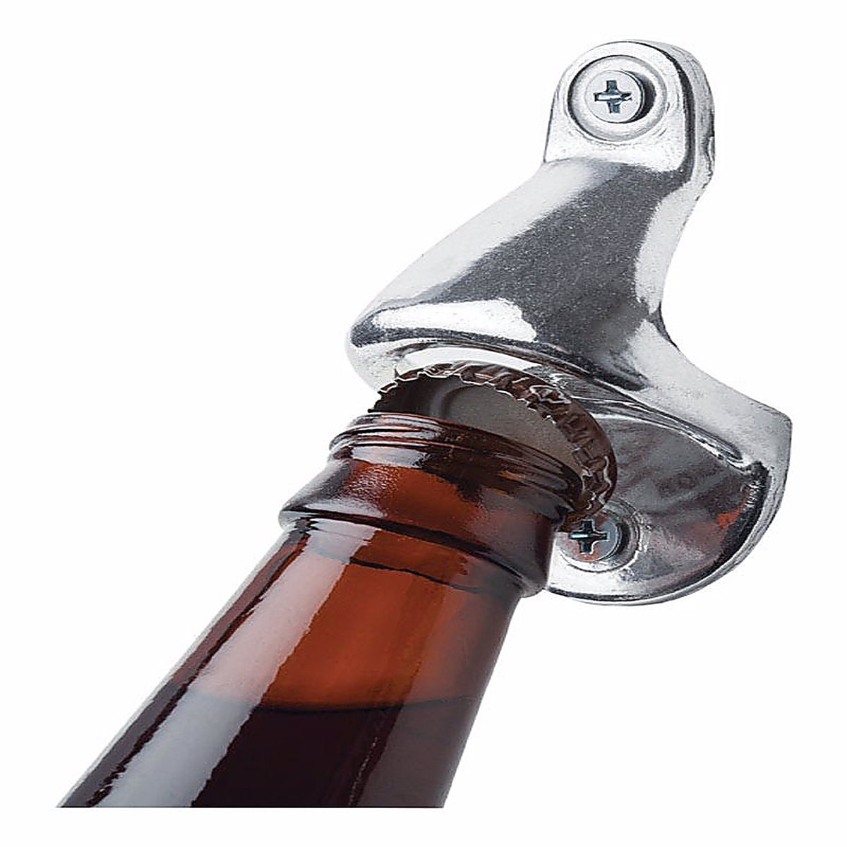 Harold Import 43742 Silver Metal Manual Bottle Opener