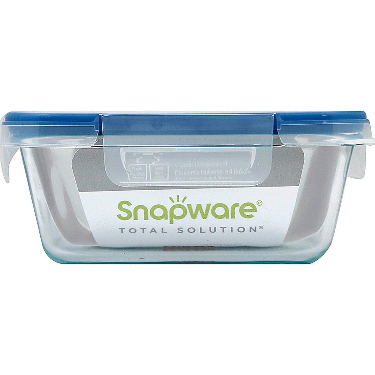 SnapWare - 1109304 - Total Solution 4 Cups Clear Food Storage Container 1 Pack