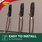 3M 17065S-AWES Medium Plastic Hook 2-1/6 in. L 2/Pack