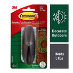 3M 17083BZ-AWES Large Plastic Designer Hook 4-1/8 in. L 1/Pack