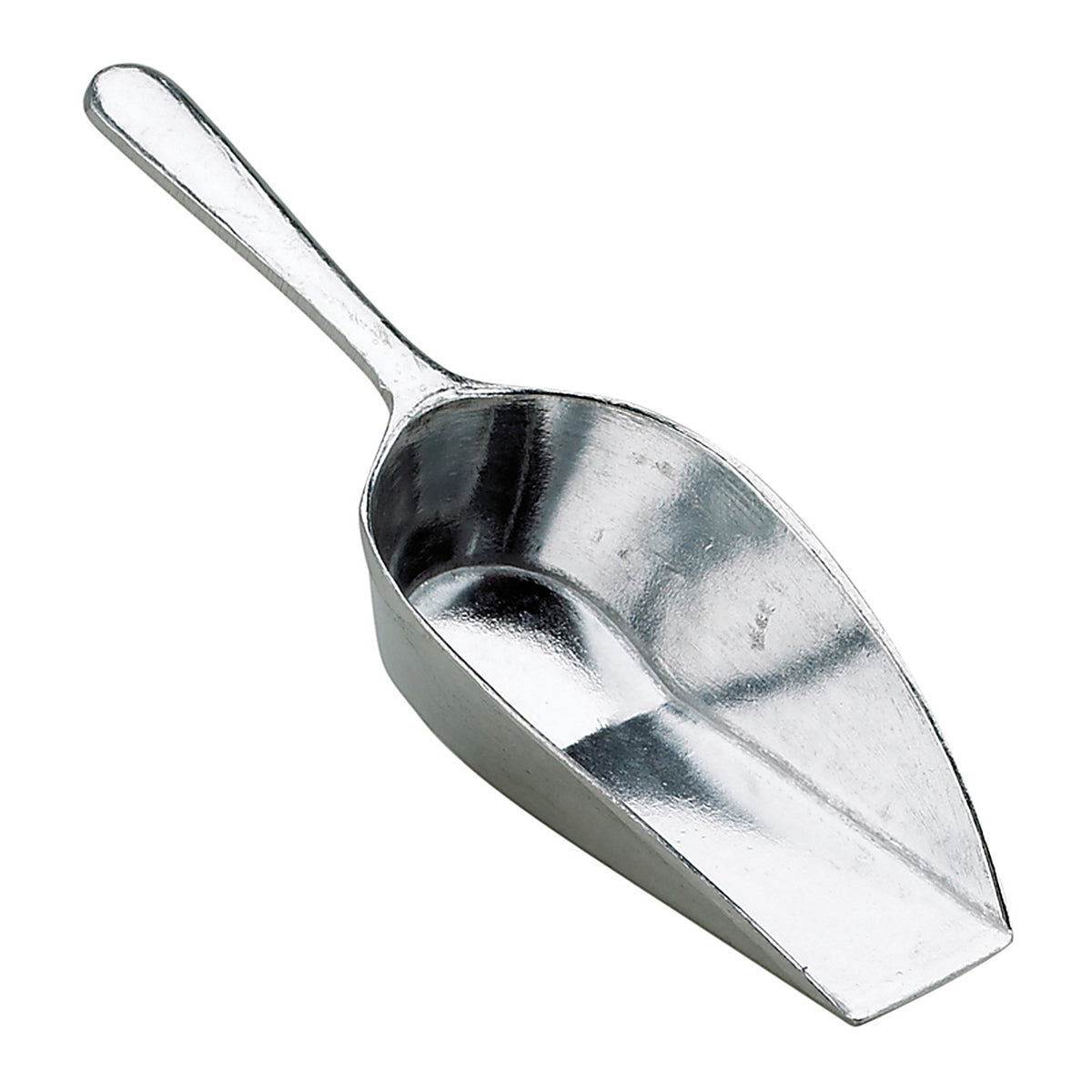 Harold Import 504 4-1/2 in. L Silver Aluminum Flat Bottom Scoop