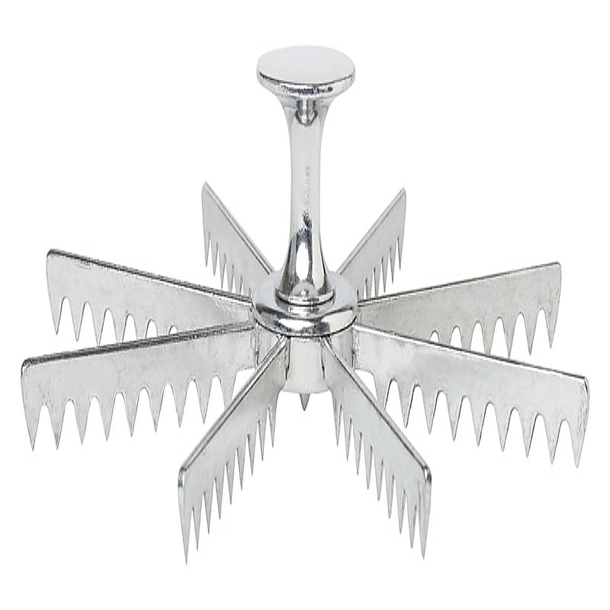 Harold Import 43743 4 in. W x 8 in. L Silver Stainless Steel Pie Cutter