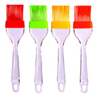 Home Plus KT1030 1.75 in. W x 8.5 in. L Assorted Silicone Basting Brush