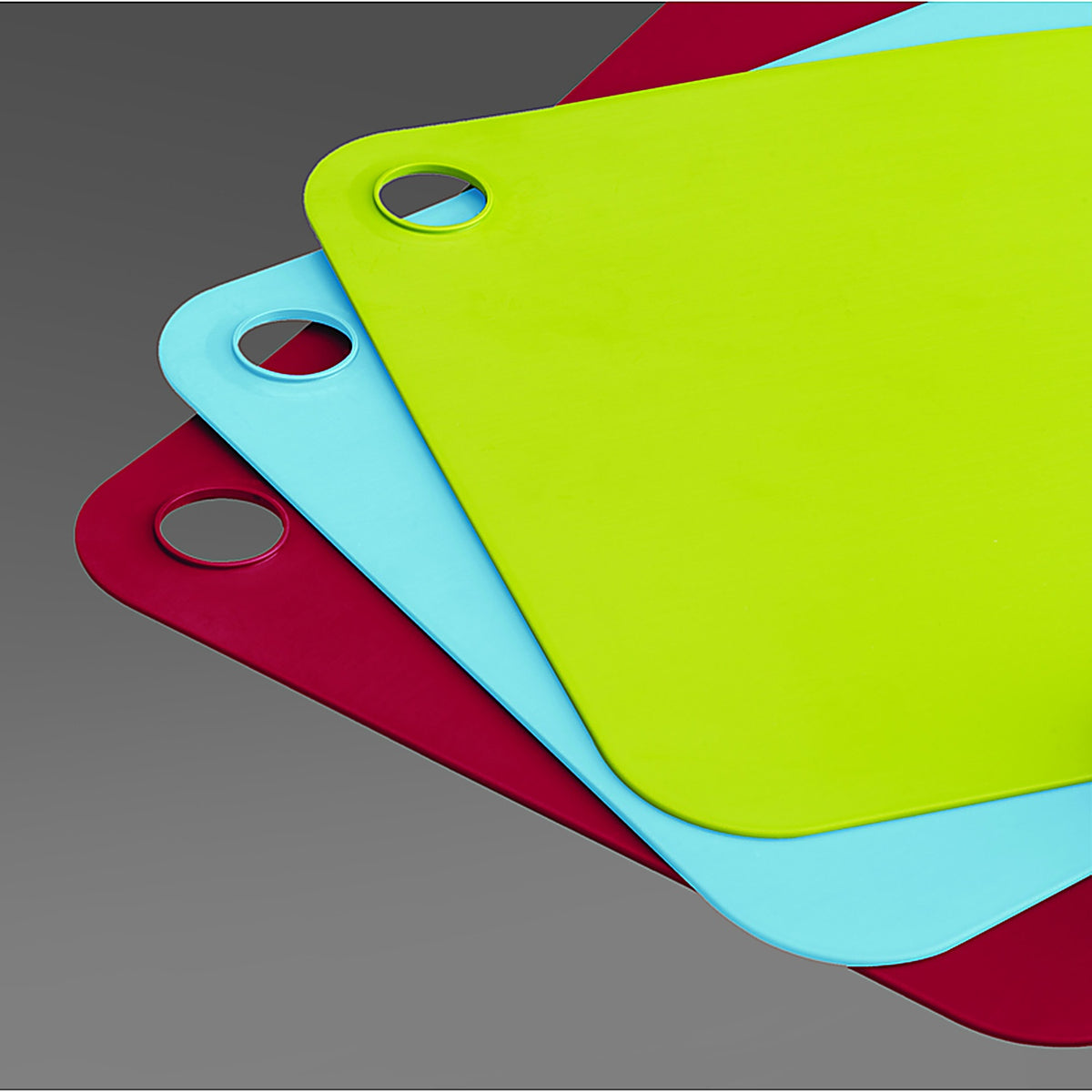 Joseph Joseph 92104 Pop 13.5 in. L x 9.5 in. W x 0.25 in. Polyethylene Cutting Board Set