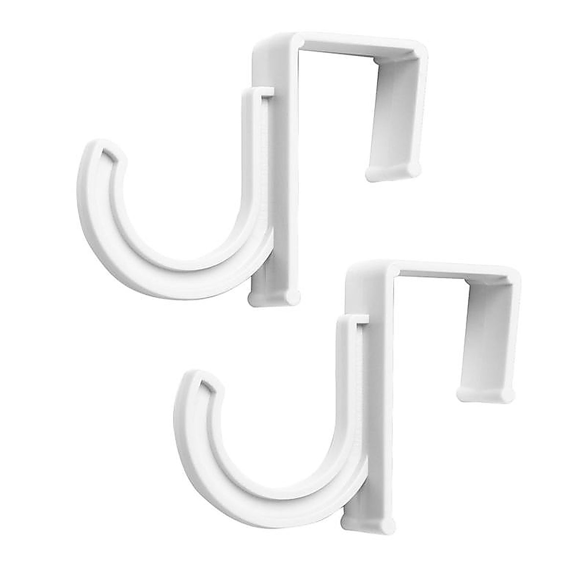 Whitmor 6387-2701 3 in. L White Plastic Ironing Board Hooks 10 lb. cap. 2 pk