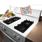 Range Kleen - 672S - Plastic Stovetop Liners 12.62 In. W X 12.62 In. L