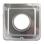 Range Kleen - SGP401 - Chrome Drip Pan 9.25 In. W X 10.25 In. L